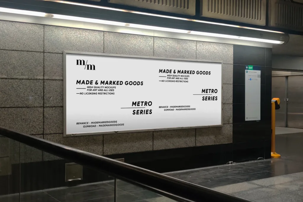 Metro Billboard Mockup by Made & Marked Goods - Thumbnail