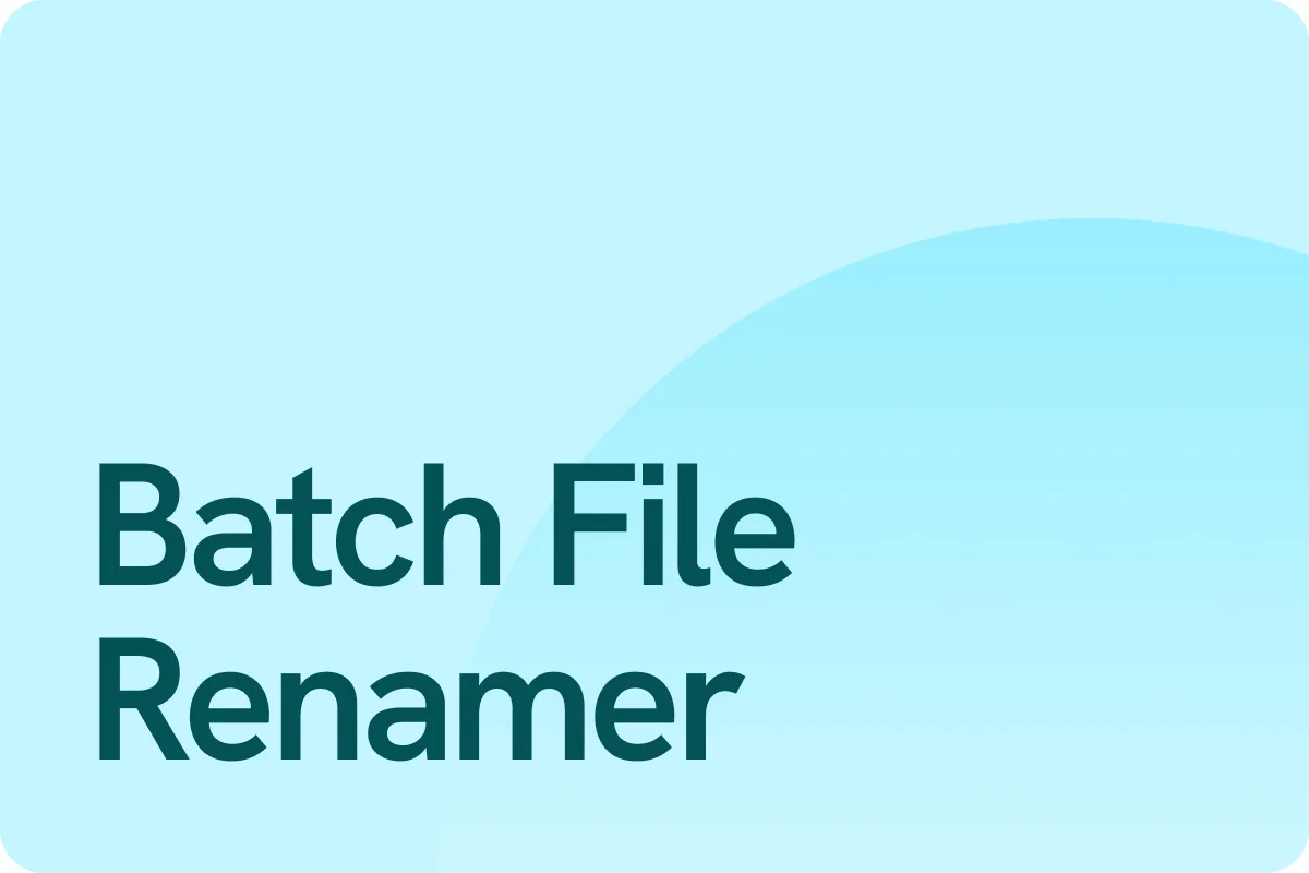 Batch File Renamer | FreeAssets