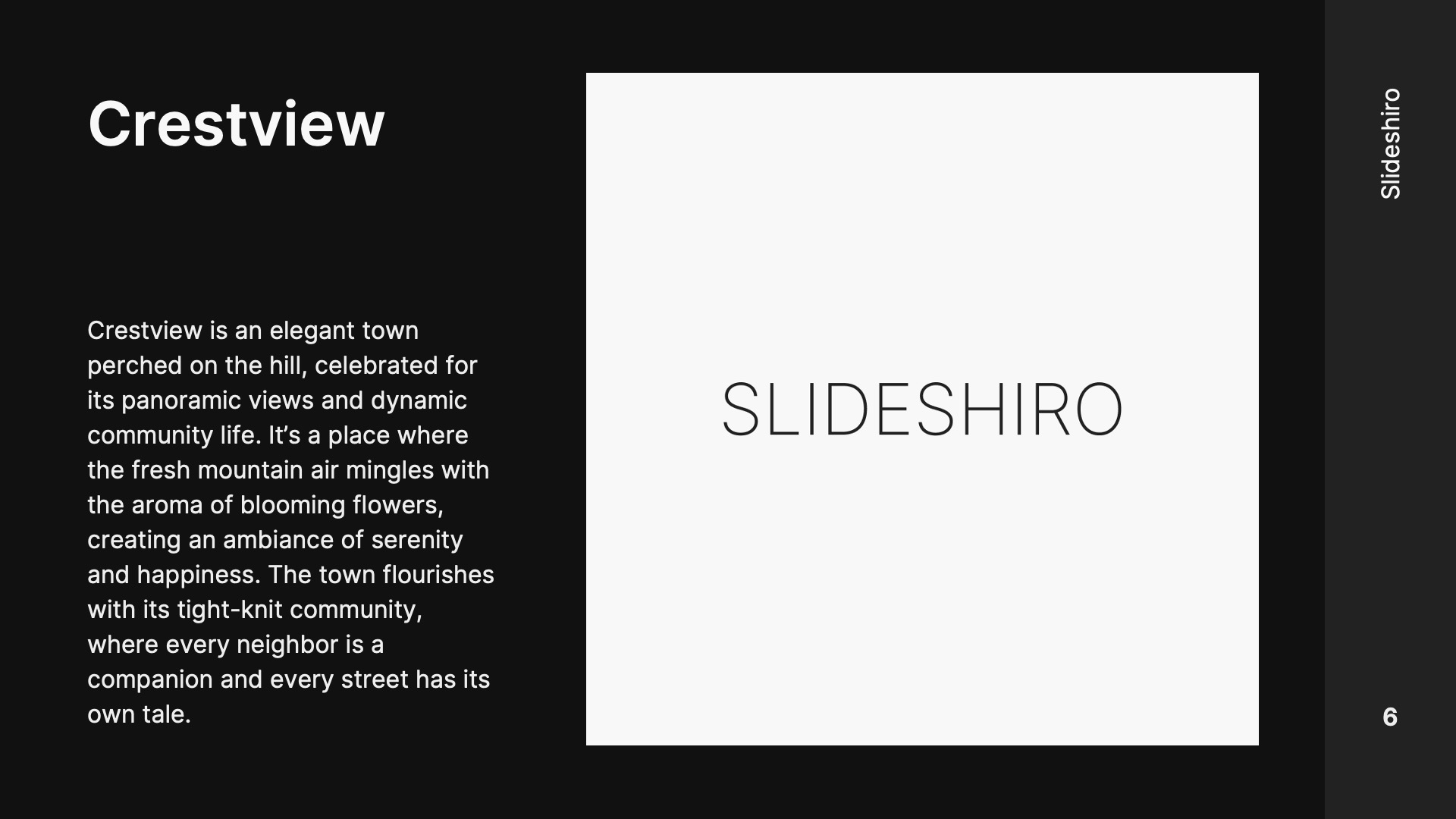 Simple Dark Slides by Slideshiro - Slide 06